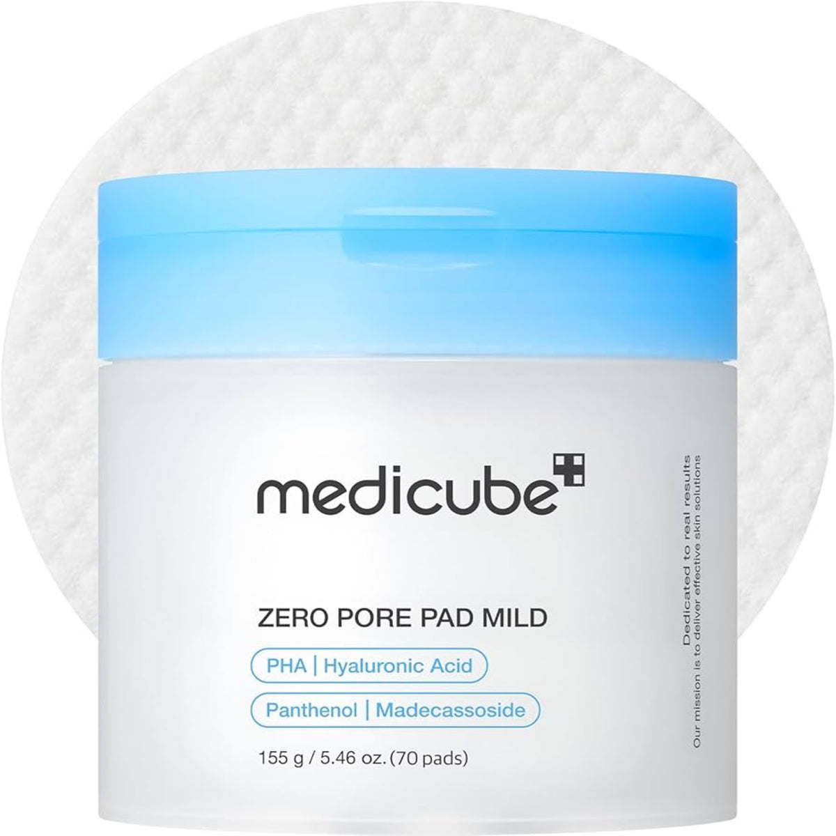 Medicube, Zero Pore Pad 2.0, Toner Pads, Exfoliating Pads, Pore Care, Korean Skincare, K-Beauty, 70 Pads