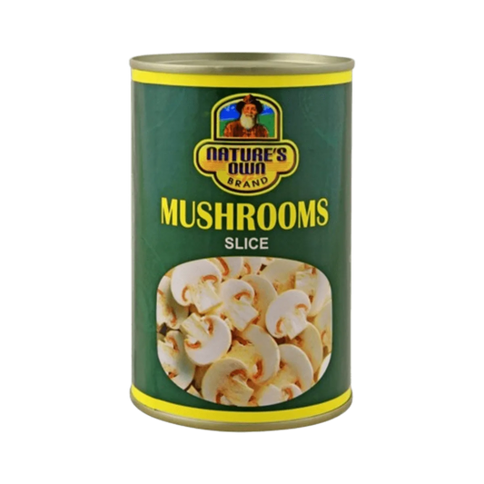 Natures Own Mushroom Slice Tin 400g