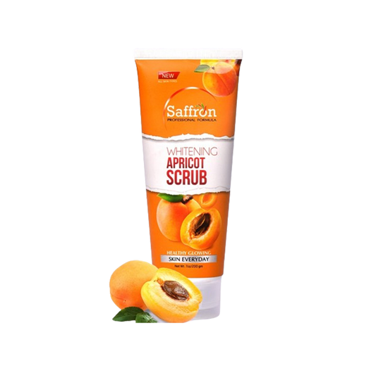 Saffron Whitening Apricot Scrub 200gm