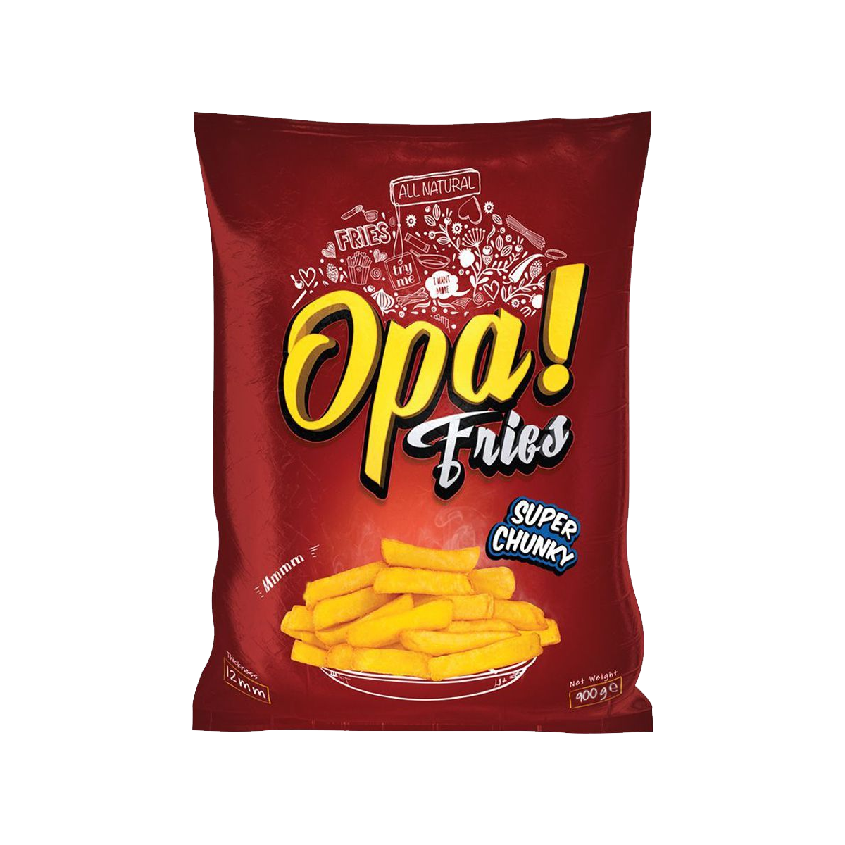 Opa Fries Super Chunky 12mm