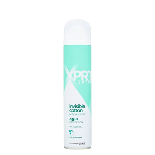 Tesco Xprt invisible cotton 0% Alcohol