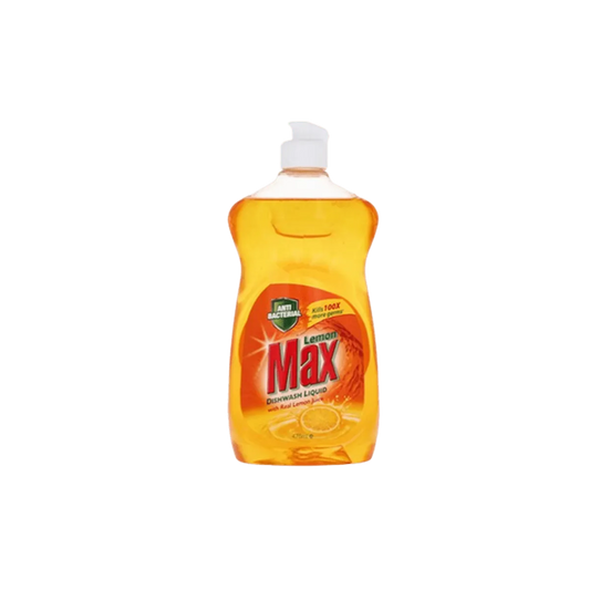 Lemon Max Dish Wash Liquid Antibacterial 475ml