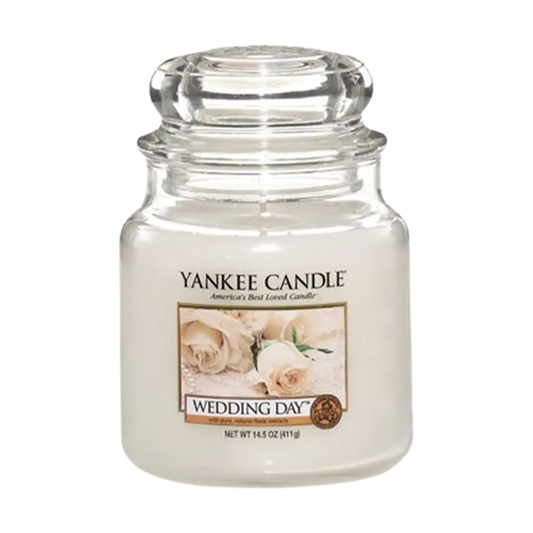 Yankee Candle Classic Housewarmer Mittel Wedding Day 411g