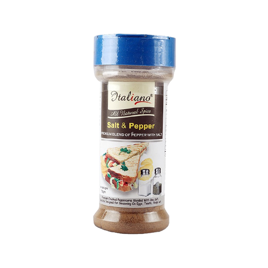 Italiano Salt & Pepper Powder Bottle 70g