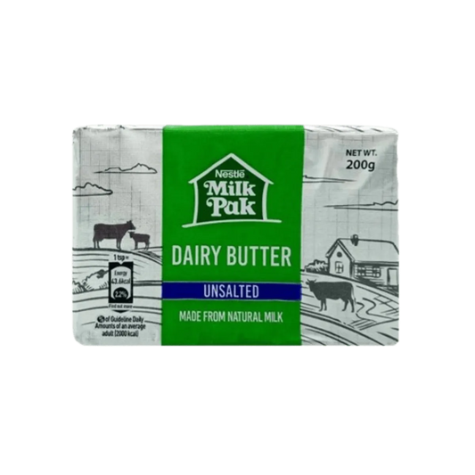 Nestle Milkpak Dairy Butter Unsalted 200g