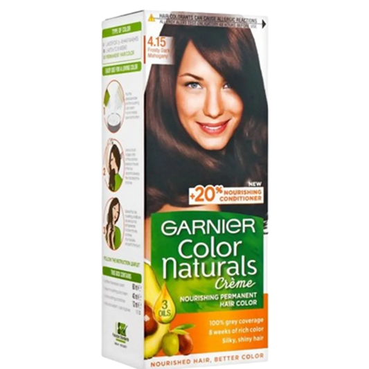 Garnier Nutrisse 4.15 Iced Coffee Brown Permanent Hair Dye