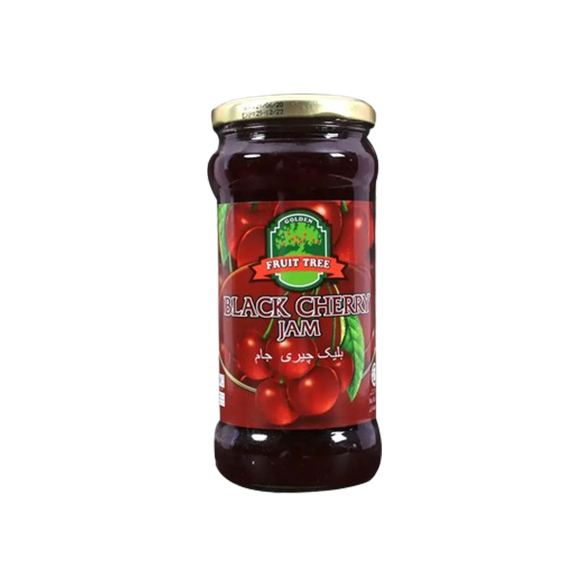 Golden Fruit Tree Black Cherry Jam 440g