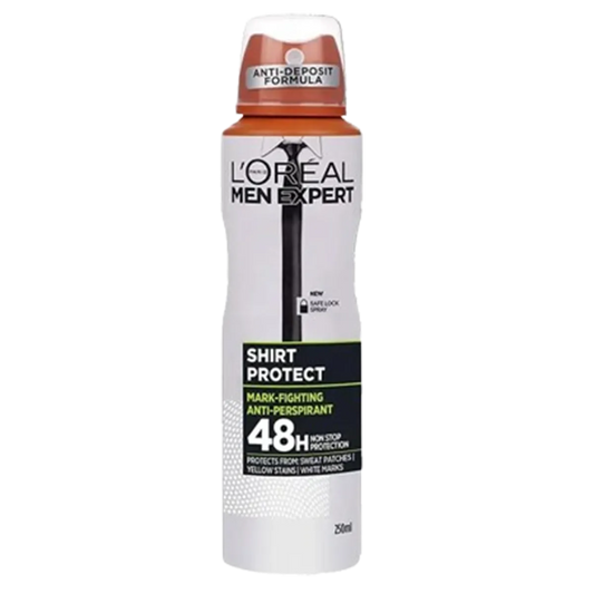 Loreal Shirt Protect Anti Perspirant 48H Dry Non Stop Refreshing Kick Fragrance