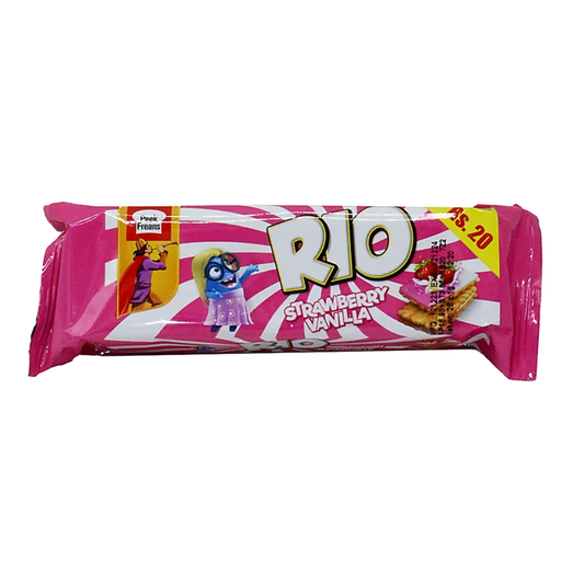 Peek Freans Rio Strawberry Vanilla Biscuit 28g