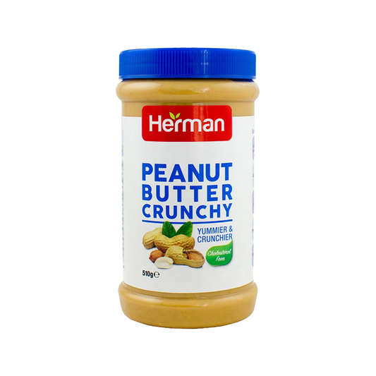 Herman Peanut Butter Crunchy 510g