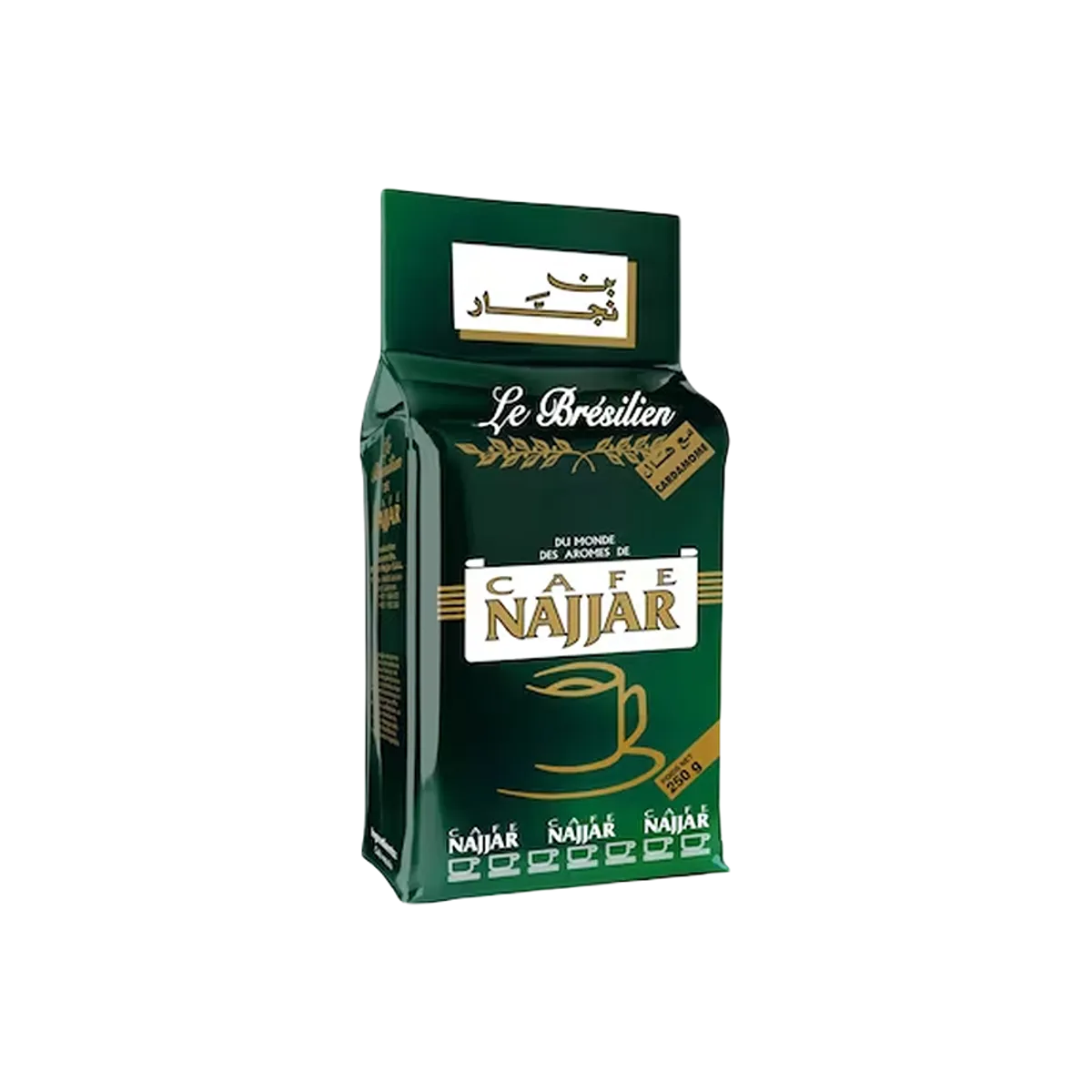 Coffee (Le Bresilien ,Cardamome,250g) Najjar