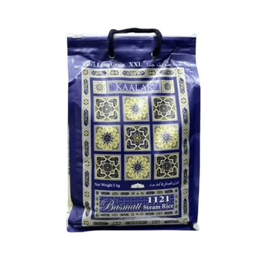 Kaalar Basmati Steam Rice 5kg