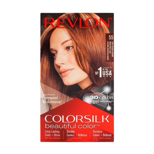 Revlon Hair Color Light Reddish Brown 55