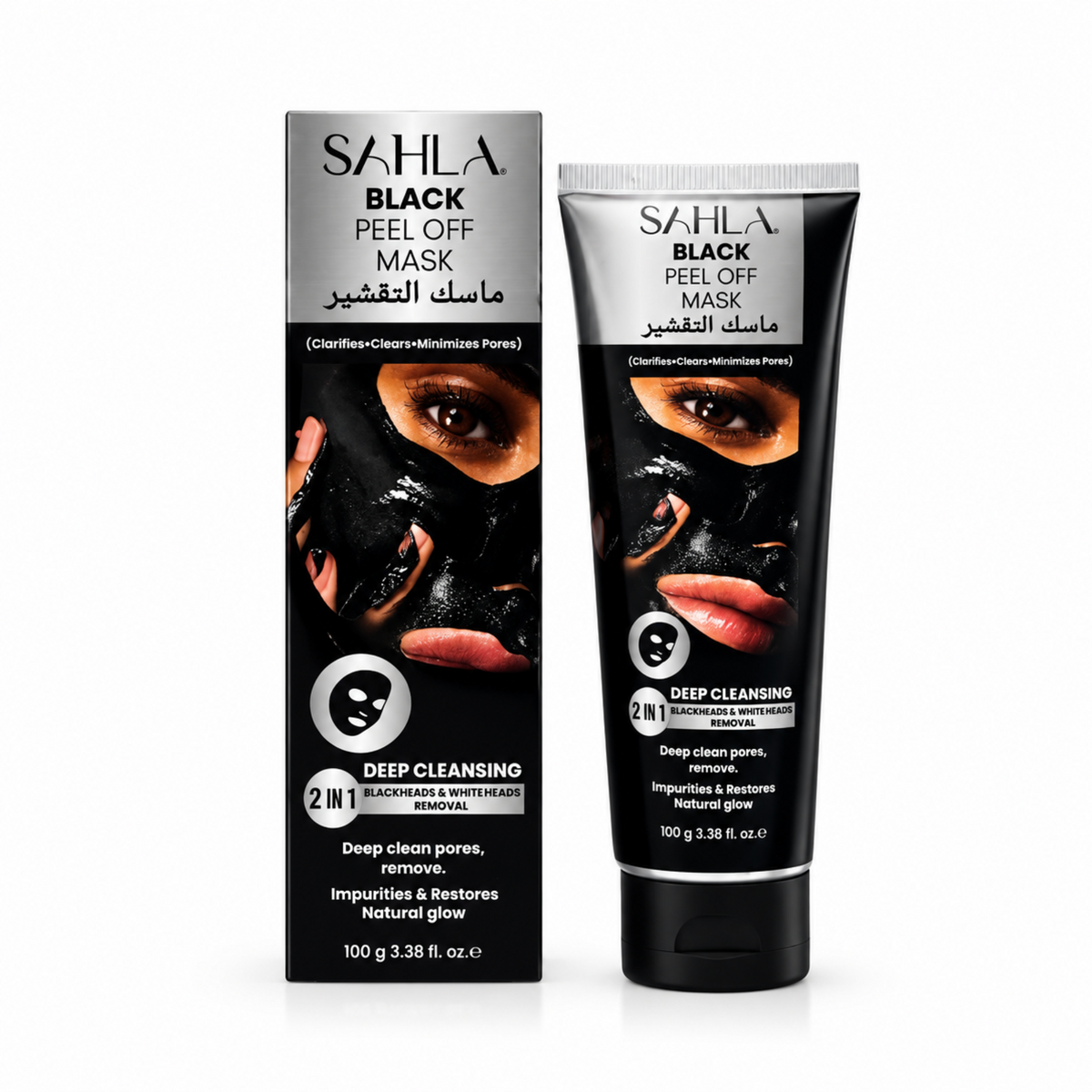 Sahla Black Peel Off Body Mask 100ml