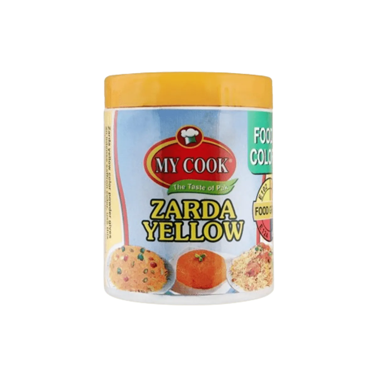 My Cook Zarda Yellow Powder Food Colour 25g