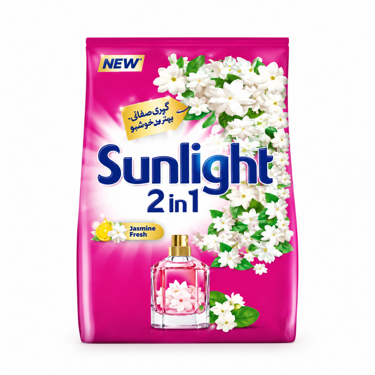 Sunlight Pink 2 In 1 Washing Powder 365g