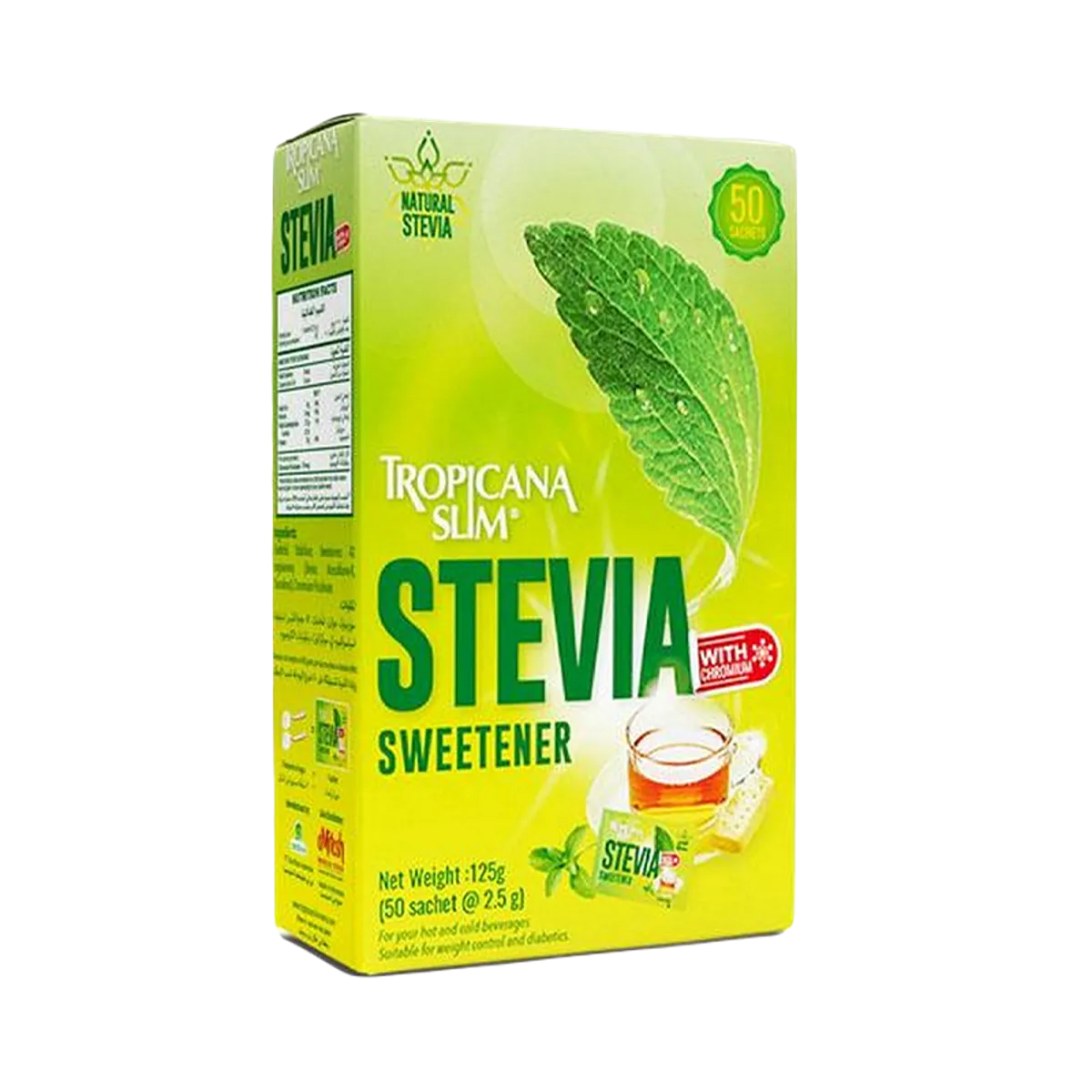 Tropicana Slim Stevia 50 Sachet