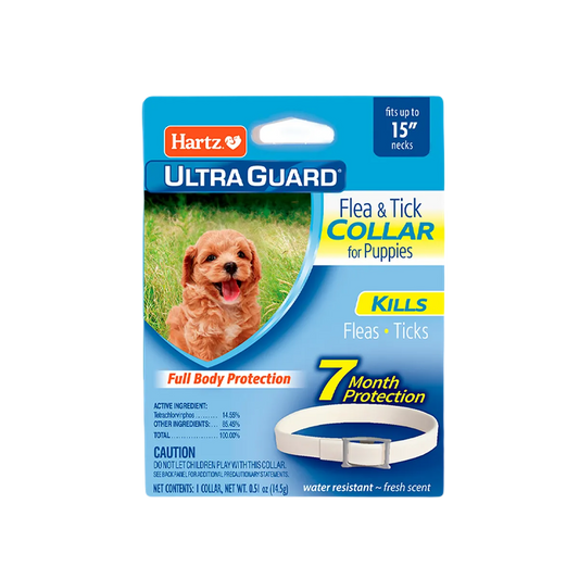 Hartz Dog Ultra guard Flea & Tick Puppy Collar 19G