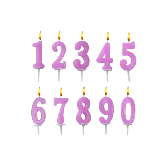 Number Candle mix small