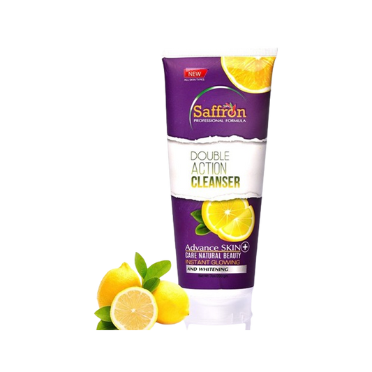 Saffron Double Action Cleanser 200gm