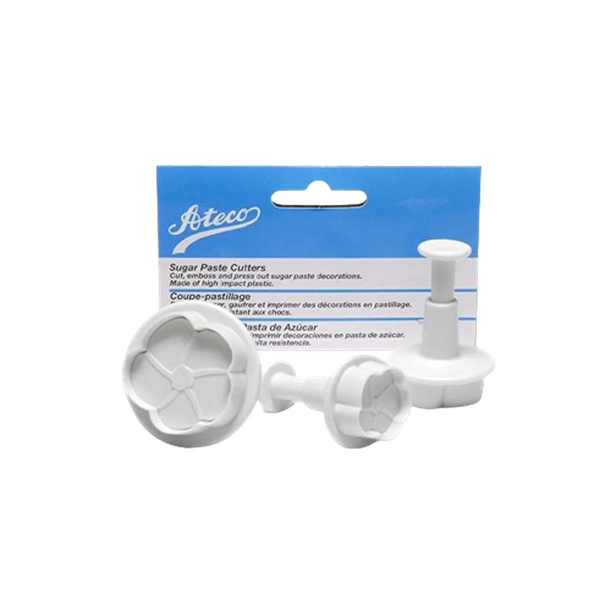 Ateco Set of 3 Sugar Paste Flower Cutters