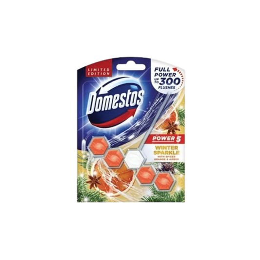 Domestos Rimblock Power 5 Winter Sparkle