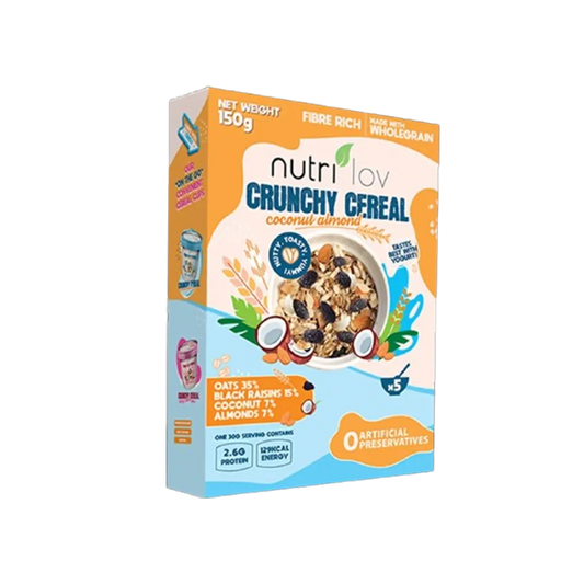 Nutrilov Crunchy Cereal Cocunut Almond 300g