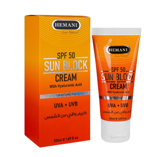 Hemani Sunblock Cream SPF 50 - 50ml
