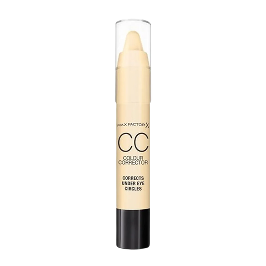 Max Factor CC Concealer Stick for Under Eye Circles Yellow 3.4g