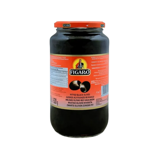 Figaro Black Olive Pitted 920g