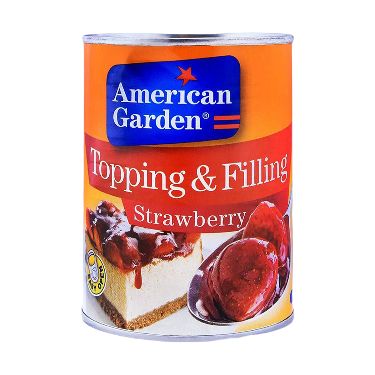 American Garden Topping &Filling Strawberry 595g