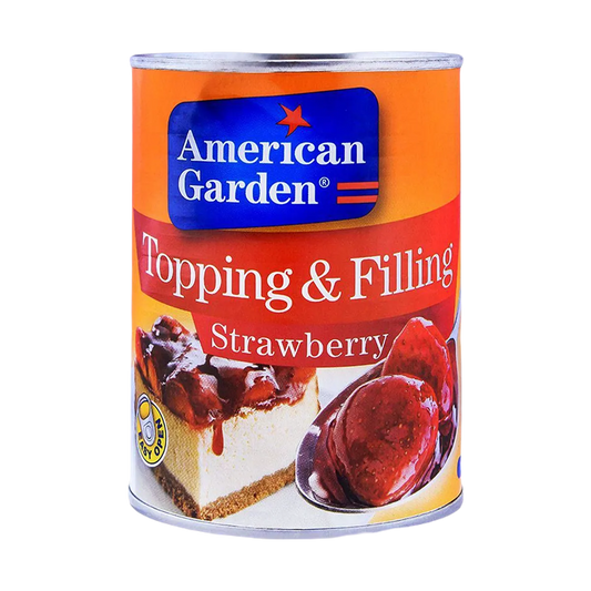American Garden Topping &Filling Strawberry 595g