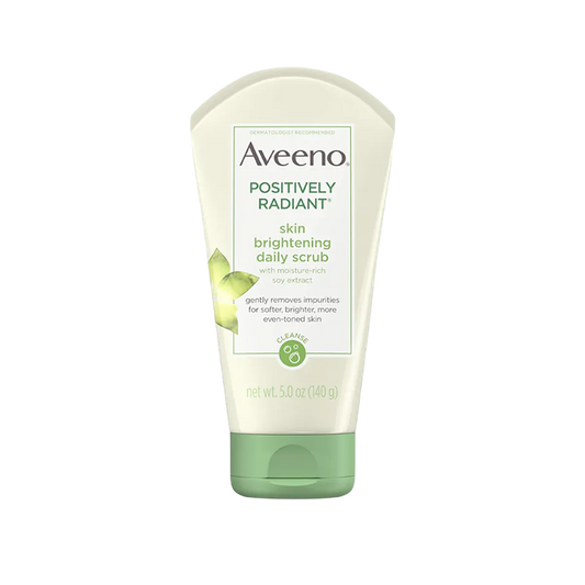 Aveeno Positively Radiant Skin Brightening Daily Scrub 198g