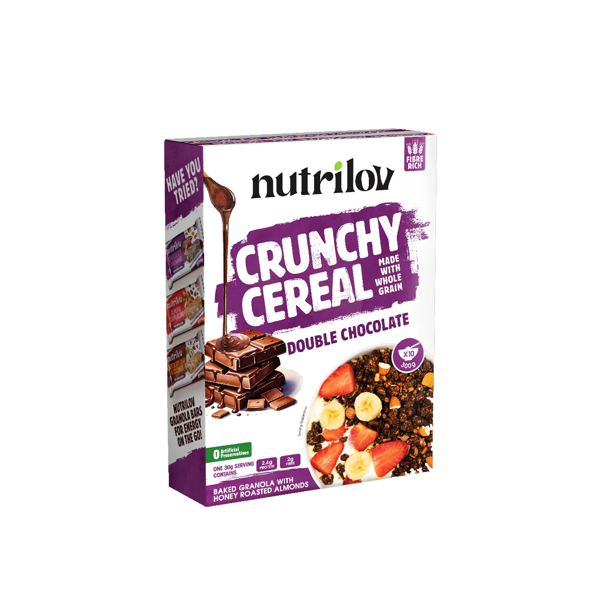Nutrilov Crunchy Cereal Double Chocolate 150g