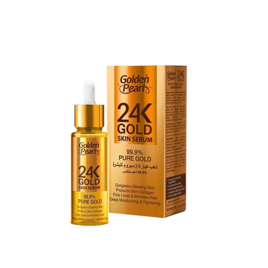Golden Pearl 24K Gold Skin Serum 99.9% Pure Gold 20Ml