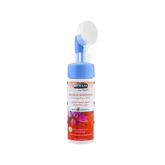 Hemani saffron whitening foaming facewash 150ml