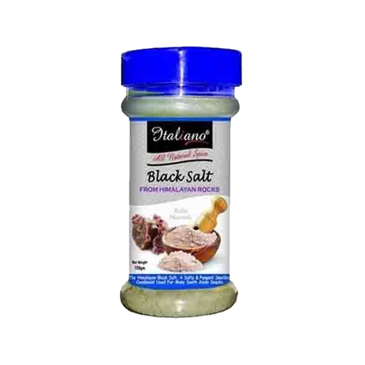 Italiano Black Salt 150gm