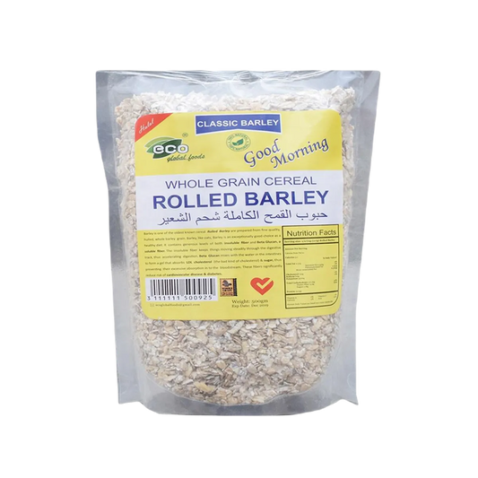Eco Food Whole Grain Rolled Barley 500g