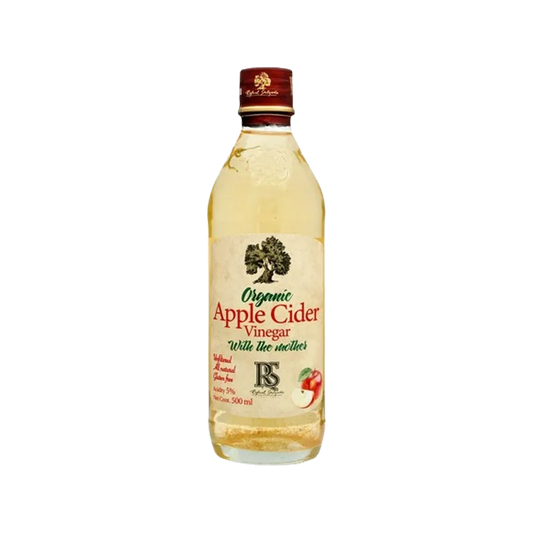 Bio organic apple cider vinegar bottle 500 ml