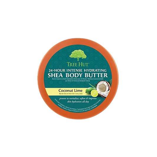 tree hut 24 hour intense hydrating shea body butter coconut