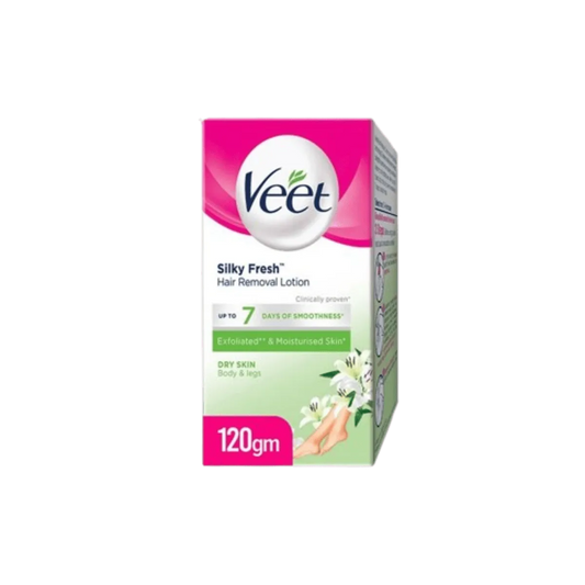 Veet Silky Fresh Hair Removal Lotion 120gm