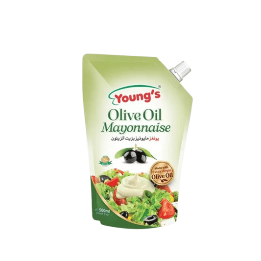 Youngs Olive Oil Mayonnaise 500ml