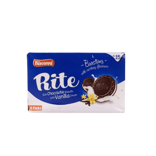 Bisconni Rite Choco Sandwich Vanilla Cream Biscuits Rs.30