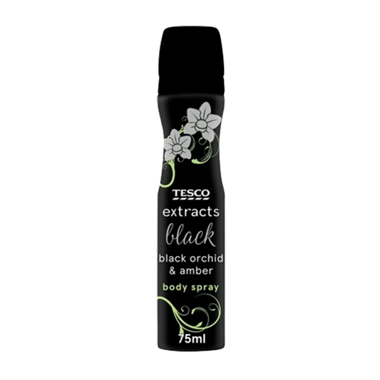 Tesco Extracts Female Bodyspray Black 75ml