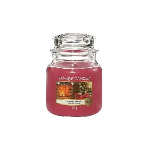 Yankee Candle Classic Medium Jar Holiday Hearth 411 G