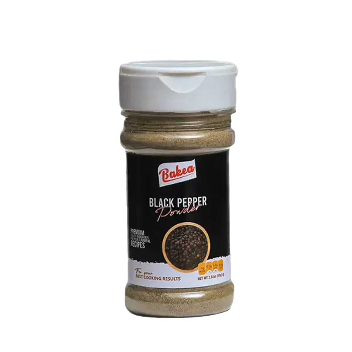 Bakea Black Pepper Powder 80g