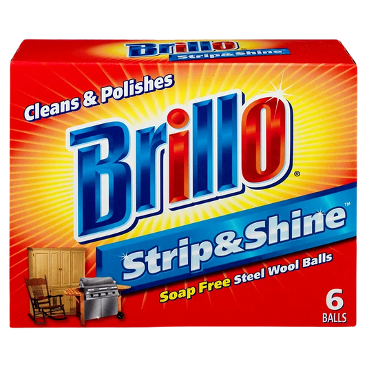 Brillo Supreme Steel & Shine 6p