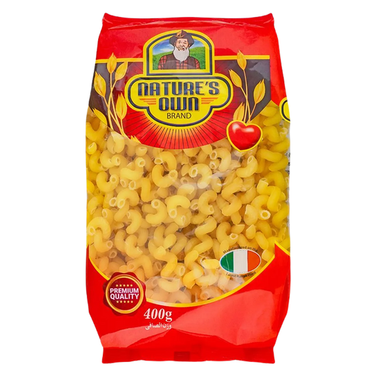 Natures Own Elbow Twisted Pasta 400g