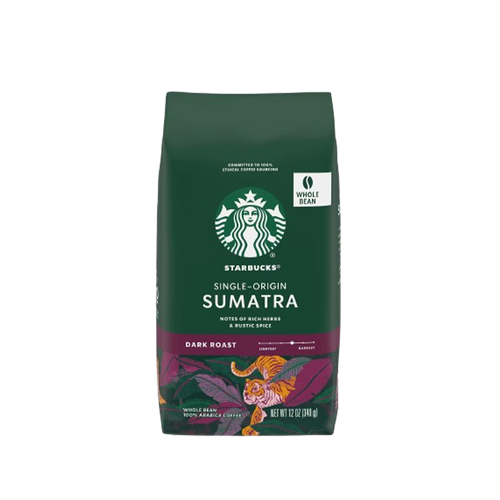 Sumatran Green Bean Coffee Dark Vennese Medium 250g