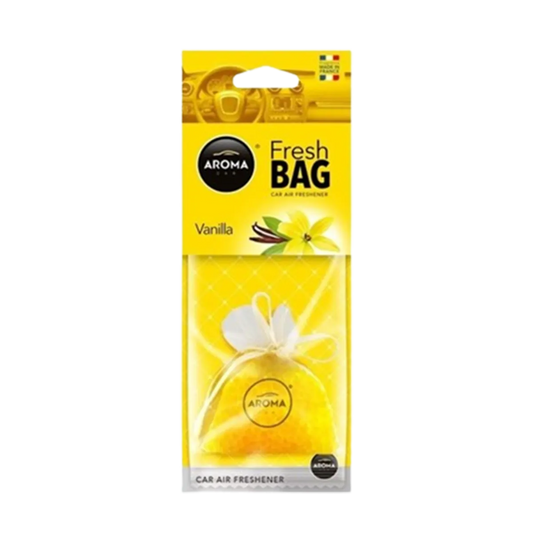 Aroma fresh bag car air freshener Vanilla 20gm